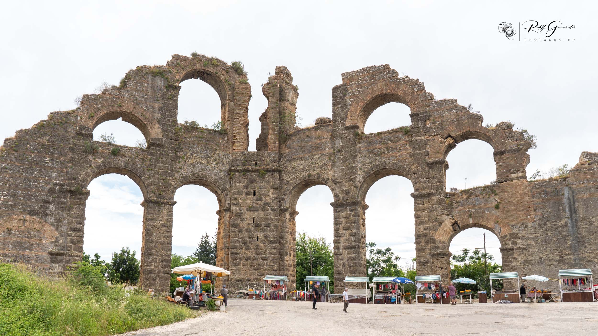 Aquädukt in Aspendos